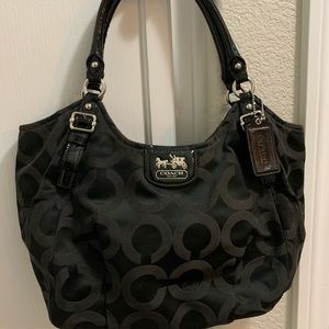 Classic Black Coach Purse